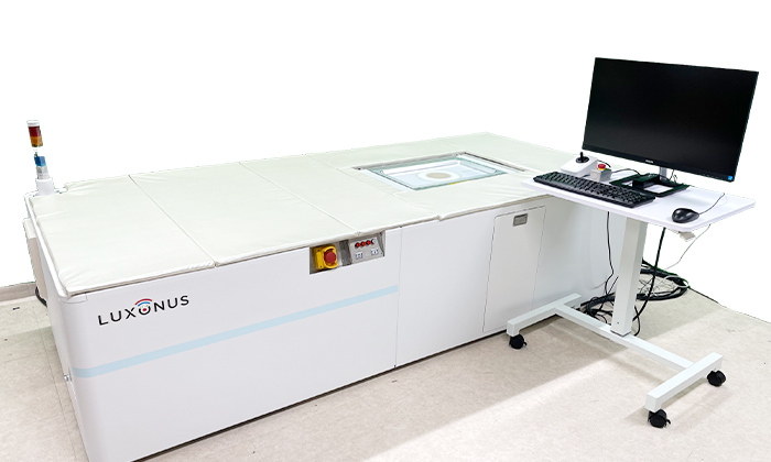 薬機法承認を取得した光超音波イメージング装置LME-01（提供：Luxonus）